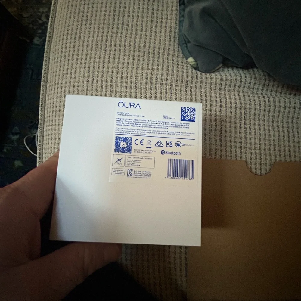 brand new gold Oura ring Gen 3 horizon size 13